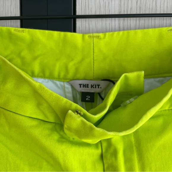 The Knit Neon Green Pants - Picture 3 of 3
